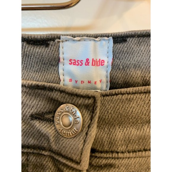 Sass & Bide SYDNEY Size 29 Grey Jeans - Picture 3 of 3